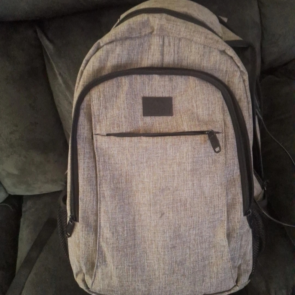 Gray Men's Backpack